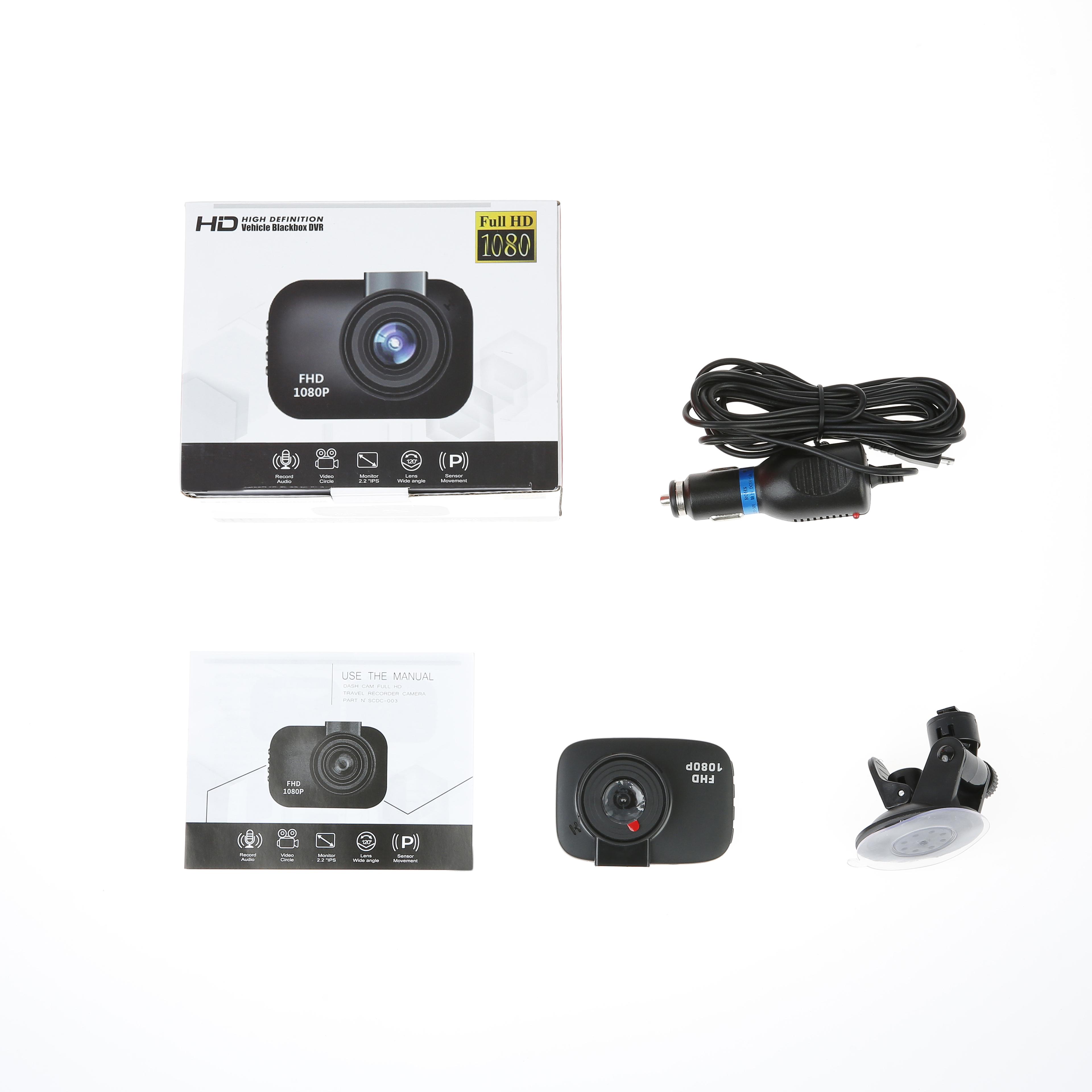 

Car Dash Cam Mini DVR Video Recorder Vehicle Front Camera Black Box Night Vision Car Accessories 1080P чорний
