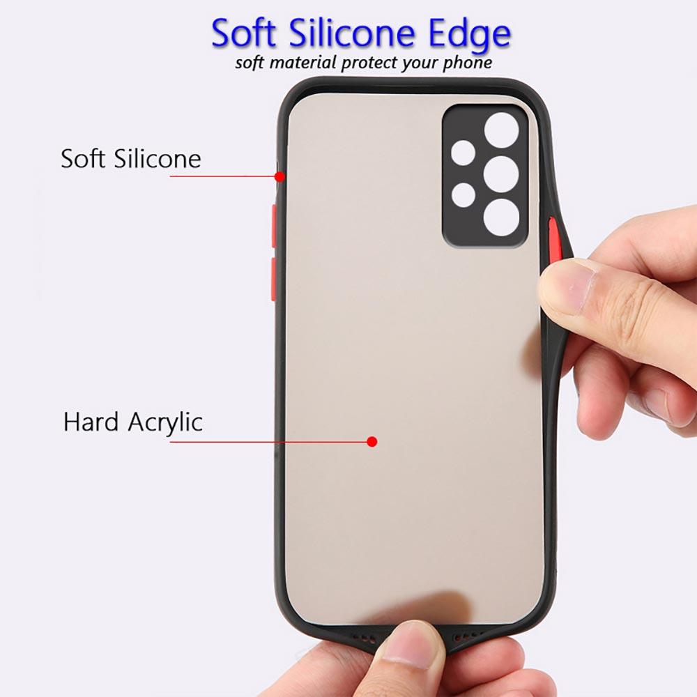 Cute Middle Finger Funny Man Galaxy A53 5G Case For Samsung A52 A52s A13 A14 A21S A23 A32 A33 A51 A71 A73 Phone Case Matte Cover