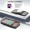 Non-Slip Wireless Car Charger Pad DIY Crop Charging For iPhone 17 16 Pro Max 15 14 13 12 Samsung Xiaomi Fast Charging Station