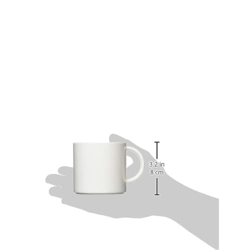Nagao Cup My Cup, 330ml, White Plastic, No. 809W