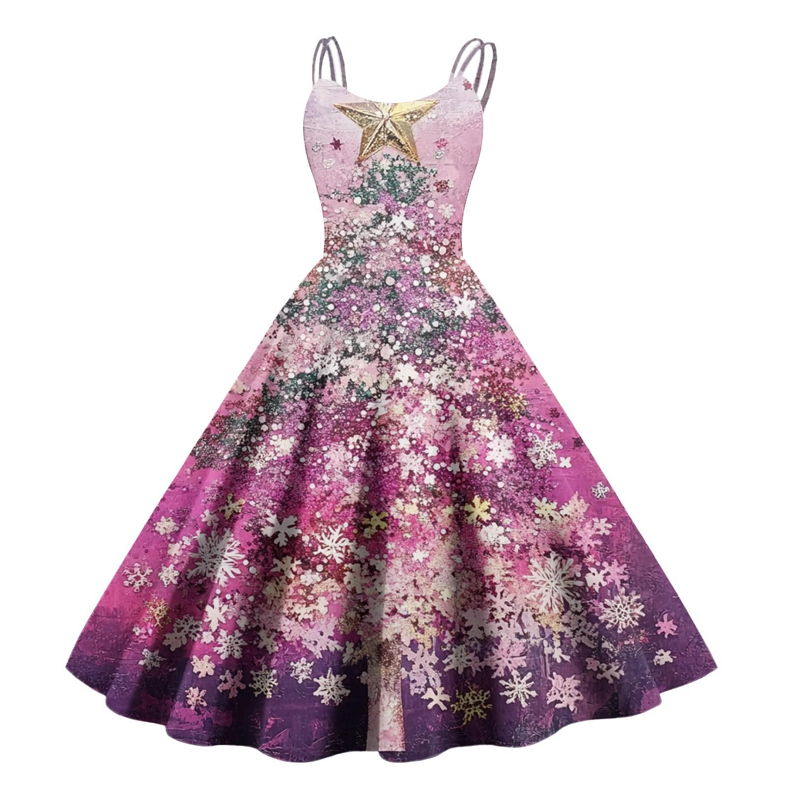 

Женское модное сексуальное коктейльное платье без бретелек с рождественским принтом в стиле панк, винтажное платье. L циан