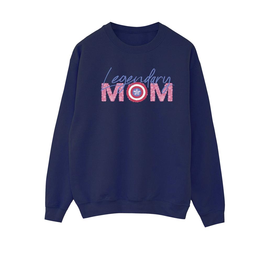 Marvel Womens/Ladies Avengers Captain America Mum Sweatshirt
