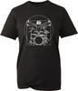 Music Drummer Funny Classic Renaissance Parody Anatomy Circle Mens Gift T Shirt
