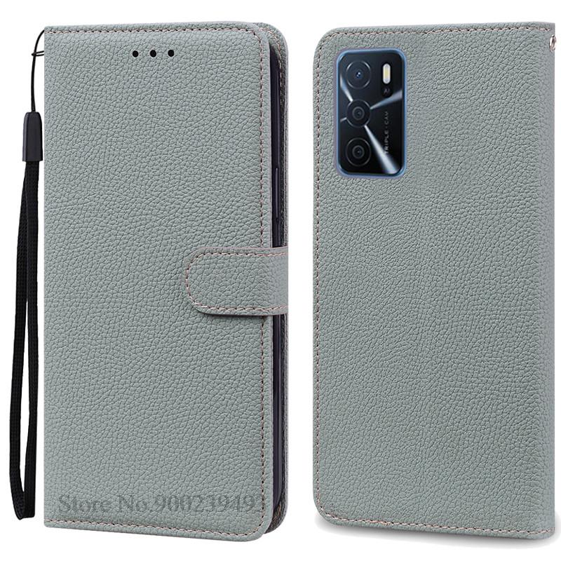 Pour OPPO A16 Étui Portefeuille à Rabat en Cuir Pour Oppo A16s Étui OppoA16 s CPH2269 CPH2271 Étui en Silicone Pour Oppo A16 A16s Housse