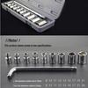 Complete Car Repair Socket Wrench Set - Household Tool Box for On-Board Repairs
