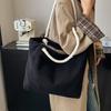 Autumn and Winter New Large-capacity Shoulder Bag Lazy Corduroy Cloth Bag Student Class Bag Work Commuter Bag