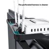 1/2 Adet Evrensel TV Üst Rafı Router Düzenleyici Güçlü Yük Taşıma Kolay Kurulum Ayarlanabilir Monitör Üst Rafı TV Üstü Saklama Braketi