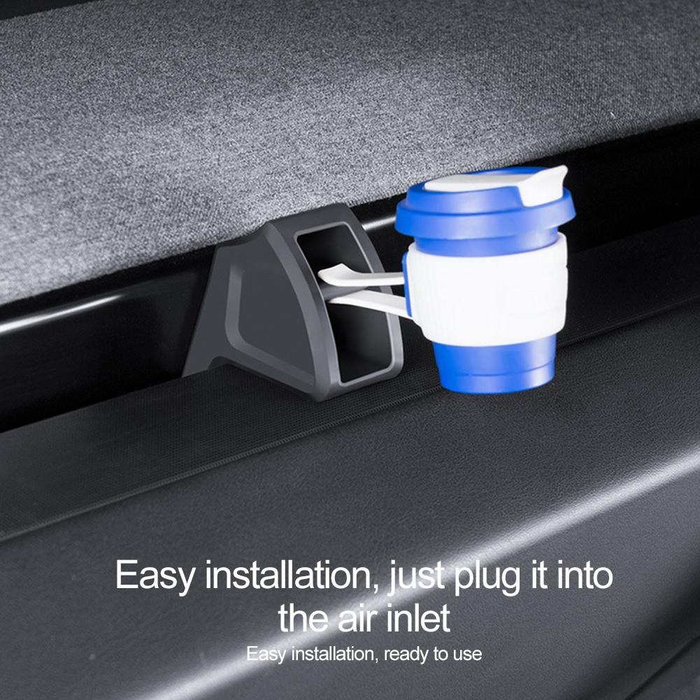 For Tesla MODEL 3 and Tesla Y  Aromatherapy Clip Silicone Car Air Vent Fragrance Clip(Air Freshener Not Included)