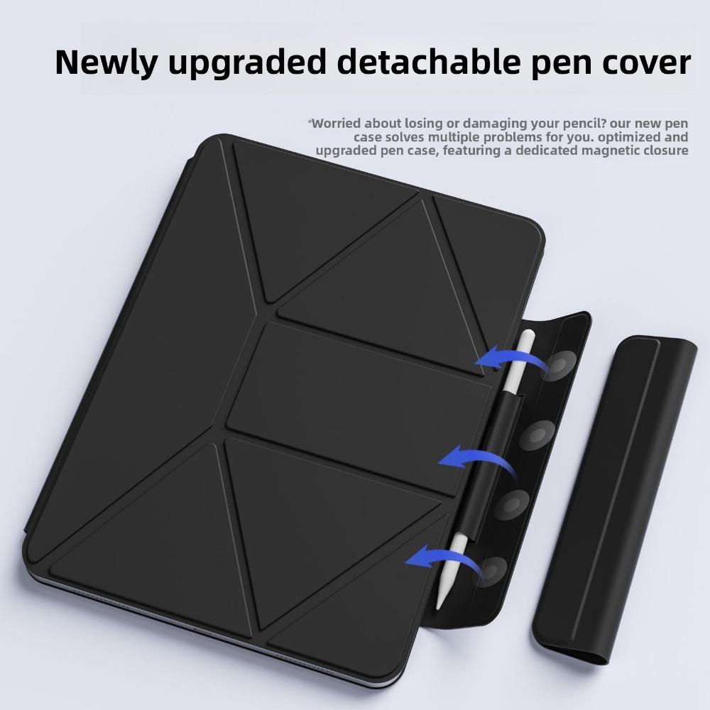 For iPad Pro Case with Stand Dual Layer Cover for Air 7 Mini 7 Air 5 6 Horizontal Vertical Screen for Pad 11 with Strap