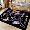 Faith Hope Love Chair Mat Office Carpet Decor for Home, Living Room, Bedroom, Various Rooms Gift Idea