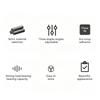 Suport din Oțel Inoxidabil Design Modern Suport Reglabil Suport Multi-Scop pentru Rama Foto Suport de Depozitare cu Capacitate Mare de Încărcare