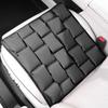 Car Seat Cushion Breathable Nappa Leather with Cloud Honeycomb Pressure-Reducing Comfort Design for All-Season Fit Multiple Colors
