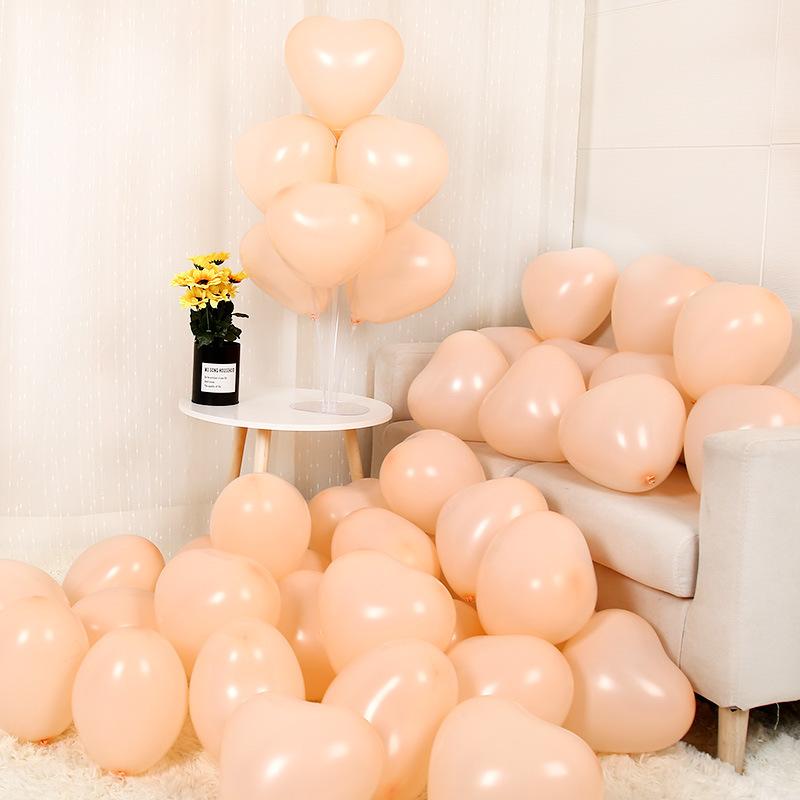 20/50 Stück 12 Zoll Süßigkeiten Macarons Herzform Latexballon Geburtstagsparty Dekorationen Hochzeitsdekorationen Kinderparty Globos Decor