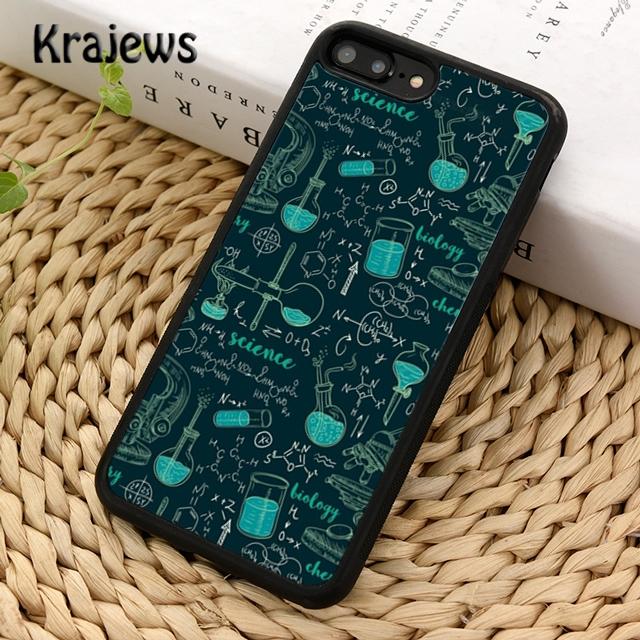 Krajews Science Studies Icon Phone Case Cover For iPhone 17 Air 16 15 14 Plus 11 12 13 Pro Max Coque Shell Fundas