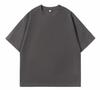 Unisex Solid Blank Crew Neck Tshirt Basic Pure Cotton Loose Short Sleeve Minimalist Daily Casual Oversized Streetwear Top
