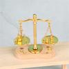 Educational Miniature Scale Toy for 1/12 Scale Doll House Antique Balance Scale Model Figure for Kids Pretend Play Game