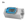 Electronic Flows Meter Measuring Flowmeter LCD Flows Indicator 1.5inch