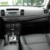 2Pcs For Mitsubishi Lancer Carbon Fiber Interior Console Dashboard Cover Trim
