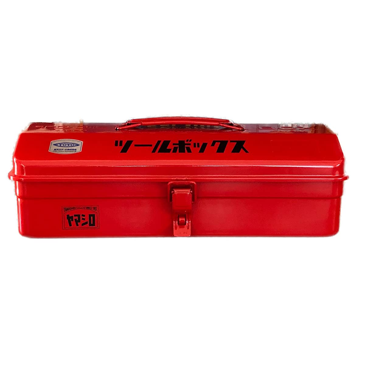 

Yamashiro (Yamashiro) Yamashiro-made Steel Mountain-Shaped Tool Box, Tool Box, Camping, Interior, Garage, W360 x D150 x H110mm, Red, YK-032RD