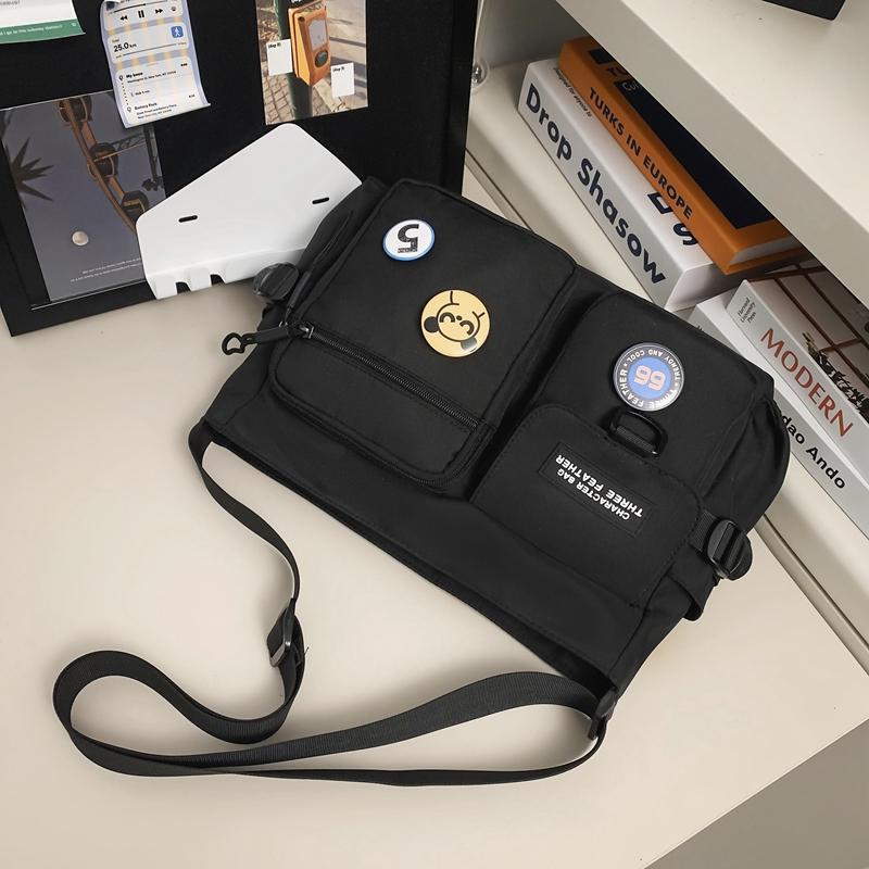Pánská taška Messenger Bag Campus Women taška přes rameno Studentská taška Crossbody taška