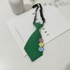 Multicolor Lazy Neckties Colorful Buttons Rubber Band Tie Creative Shirt Tie  School Uniform