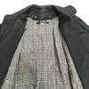 GLR UNITED ARROWS Balmacaan Coat with Liner Men S Black Outer cBH674