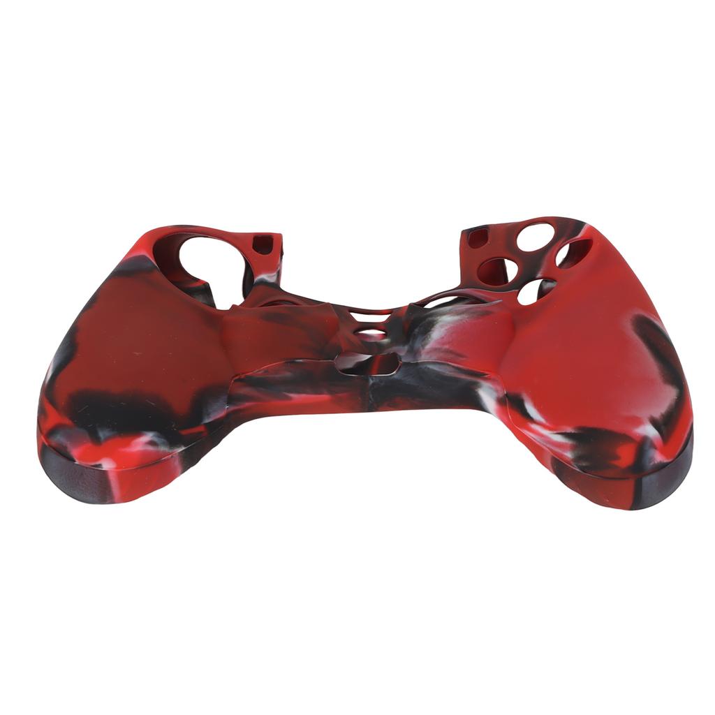 Silicone Case Slip Resistance Protective Grip Cover with 1 Pair Thumb Grips for PS4