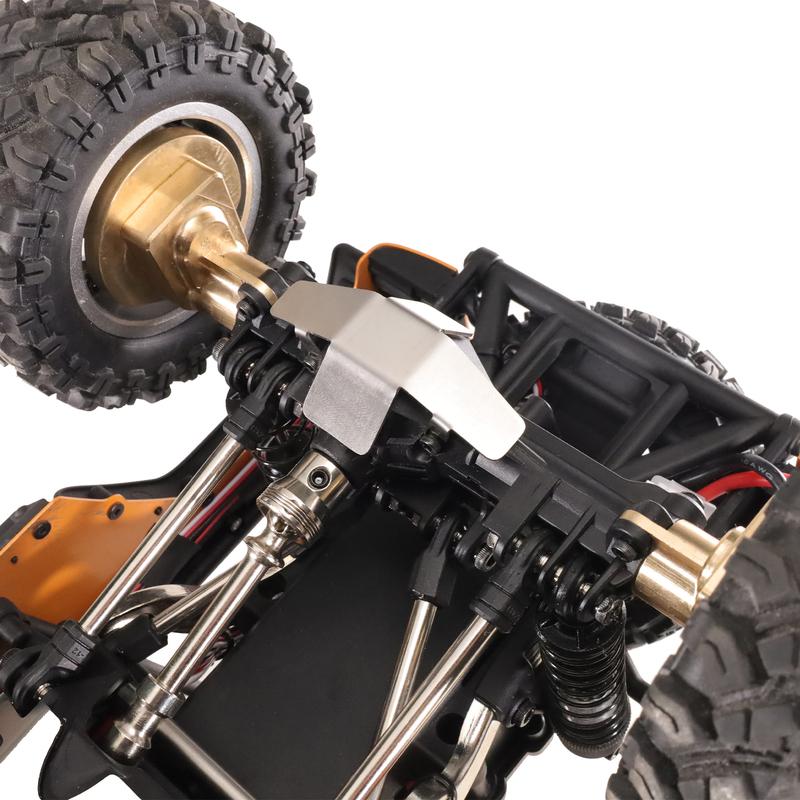 For MJX HYPER GO 1/12 H12Y H12Y+ H12P Remote Control Car Upgrade Accessories Non Destructive Installation 304 Chassis Armor