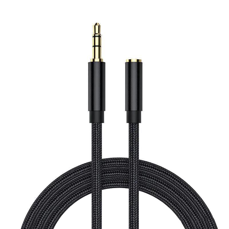 10M Long 3.5Mm Gold-Plated Thickened Headphone Cable Audio Extended Adapter Cable Aux Computer Audio Cable Durable