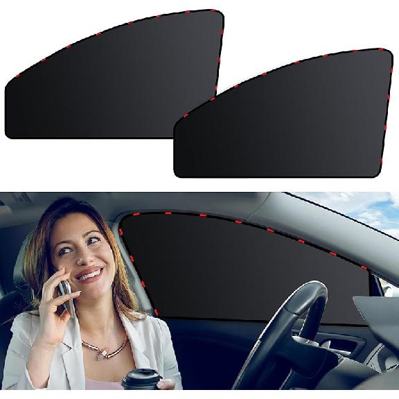 ZATOOTO Car Window Shade For Baby Car Privacy Shades Full Blackout Car Window Covers For Back Window Magnetic Side Window Shade Universal Cool Down