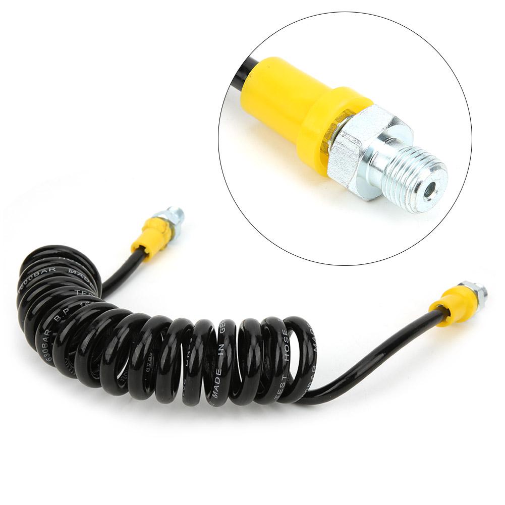 1.5m Flexible Spiral Hose Tube 63mpa High Pressure Resistant Fittings for 30mpa Air Compressor Pump