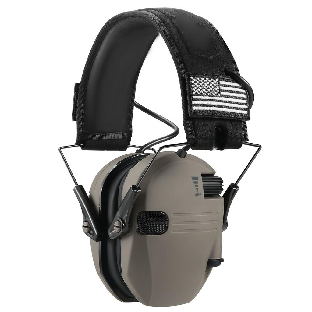 Căști de tragere armată Căști tactice Airsoft Protector electronic pentru auz Reducere activă a zgomotului Căști de vânătoare