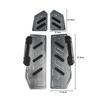 Motorcycle Footpads For Honda ADV350 Aluminum Alloy Pegs Plate Pedal Modified Skid Proof Footrest Motor Accessories 2021-2025