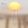 Night Light Voice Control Jellyfish Lamp with Dancing Legs Soft Glow Rechargeable RGB Gradient Jellyfish Bedside Lamp Decor