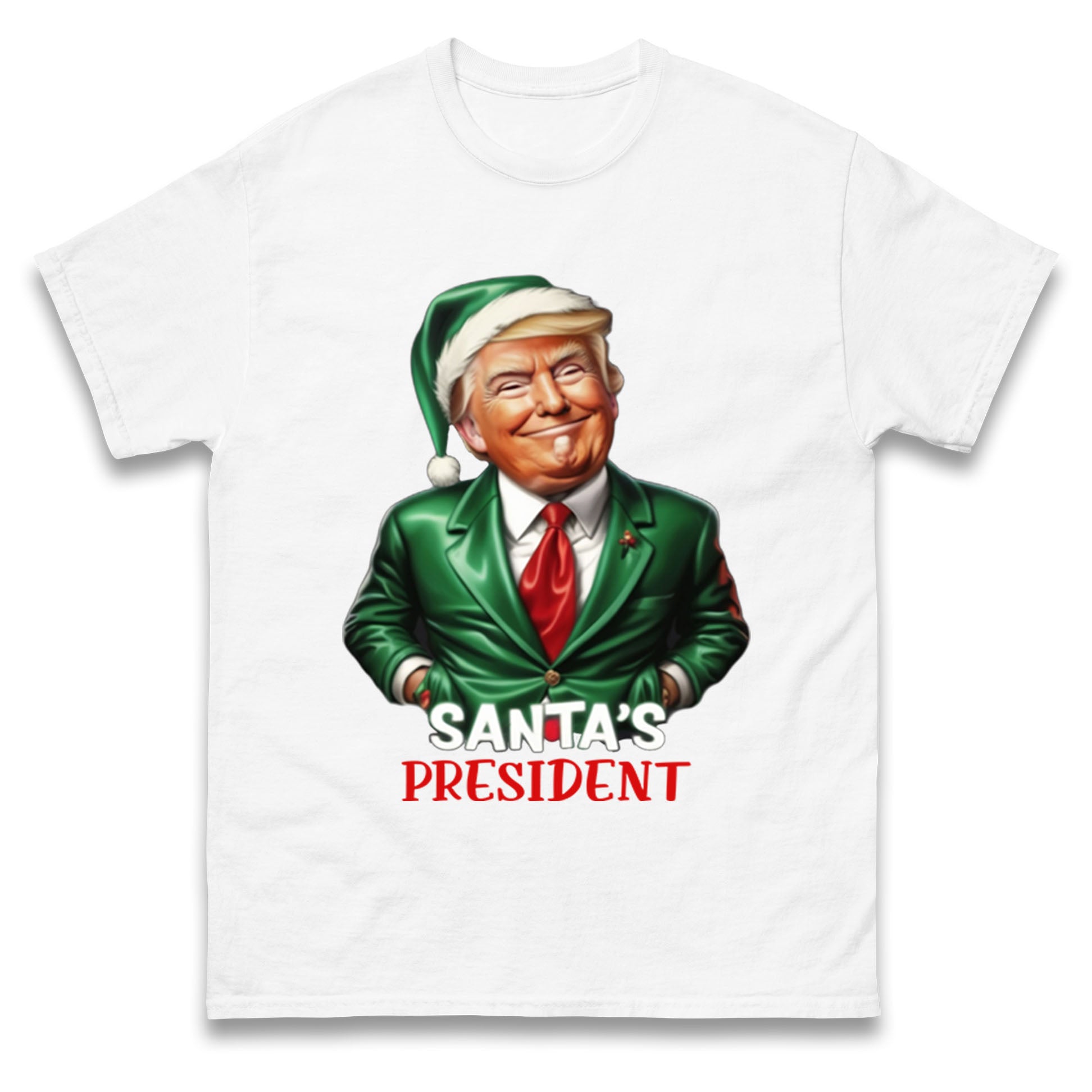 

Donald Trump Christmas T Shirt Tshirt Mens Womens Unisex Tops Tees M