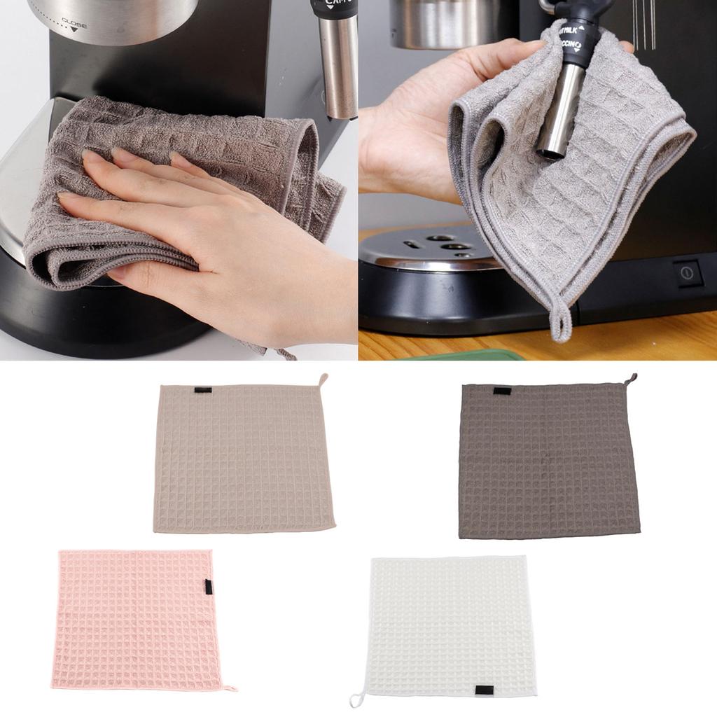 Super Absorbent Towel Baristas Towel Rag Coffee Machine Cleaning Cloth Tableware Household Cleaning Towel Kichen Tool