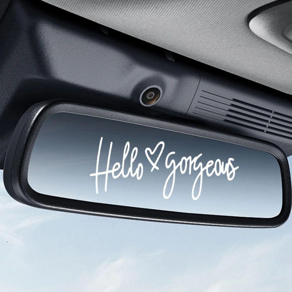 Hello Gorgeous Hello Gorgeous Car Sticker Hello Gorgeous Decals Theme Styling Decorative