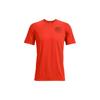 Under Armour Ua Alma Mater Crest Casual Breathable Sports Short Sleeve T-Shirt Men T-Shirt Red 1366471-296