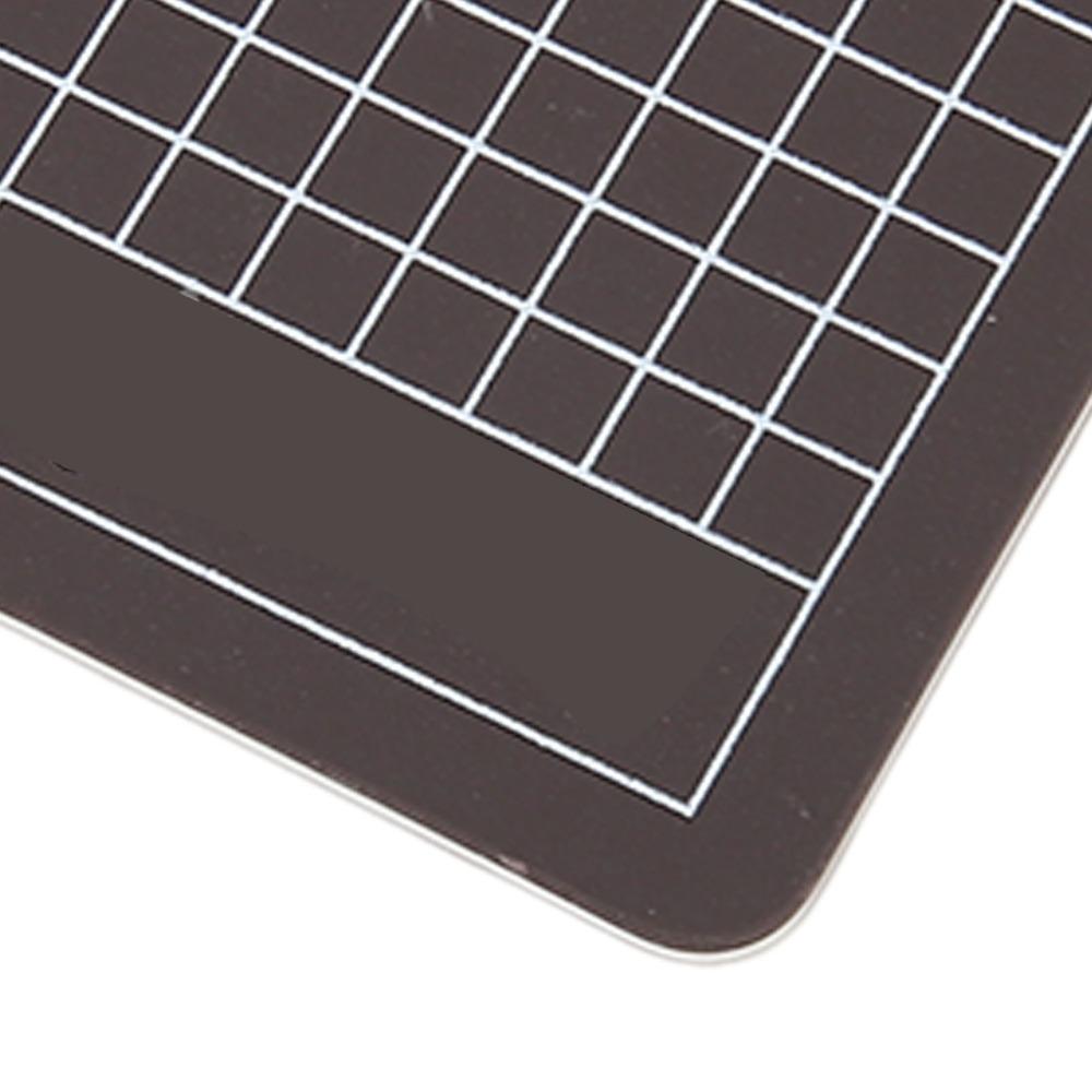 5Pcs 6x6cm Self Recoverying Mat Black Paper Cutting Board Anti Slip Craft Mat Clay Modeling
