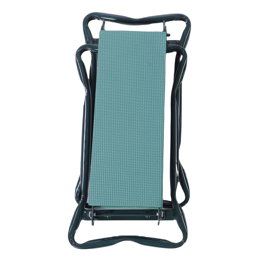 Folding Garden Kneeler Seat Multifunctional Comfortable Garden Kneeling Bench with Tool Bag for Outdoor Gardening