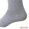 Gutsman Thinnest Organic for the Forces Five-Toe Socks, Cotton, Deodorizing, Self-Defense (Sweat Gray, XS, 21-23cm)