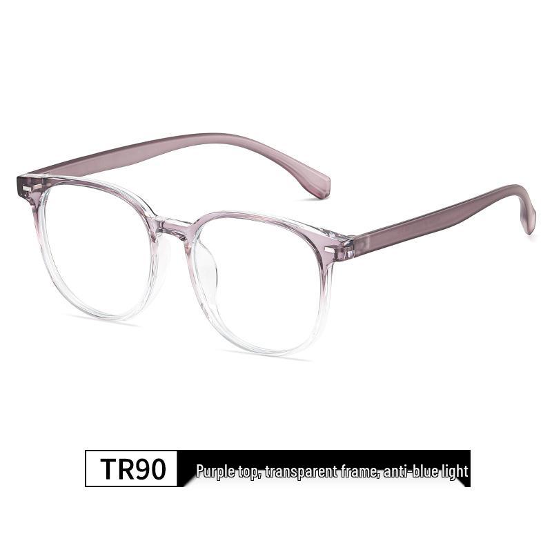 1256 Ultraleichter TR90 Optischer Brillenrahmen für Damen und Herren - High-End, Großrahmen, Kompatibel mit Korrektionsgläsern
