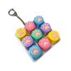 9 Keys Keyboard Key Toy Cat Paws Finger Button Stress Relief Toys Mechanical Keyboard Keycaps Keychain Office Decompression Calm