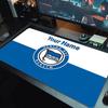 Hertha BSC Benutzerdefinierter Name Große Größe Mauspads Große Gaming Tischunterlage Rutschfest Laptop Tablet Großes Mauspads XXL Matte Mini-PC Spielmatte Mit Verriegeltem Rand