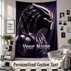 Custom Tapestry Wall Hanging, Predator Personalized Name Text Home Wall Decor