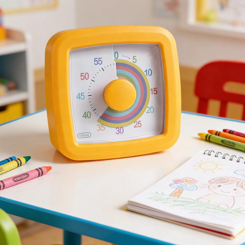Timer Kids Self Discipline Device Visual Time Management Tool Primary School Students Study Homework Focus Aid Learning Clock