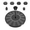 Solar Fountain Pump Energy-saving Plants Watering Kit Colorful Solar Fountain Bird Bath Fountain Outdoor Pool Garden Decoration