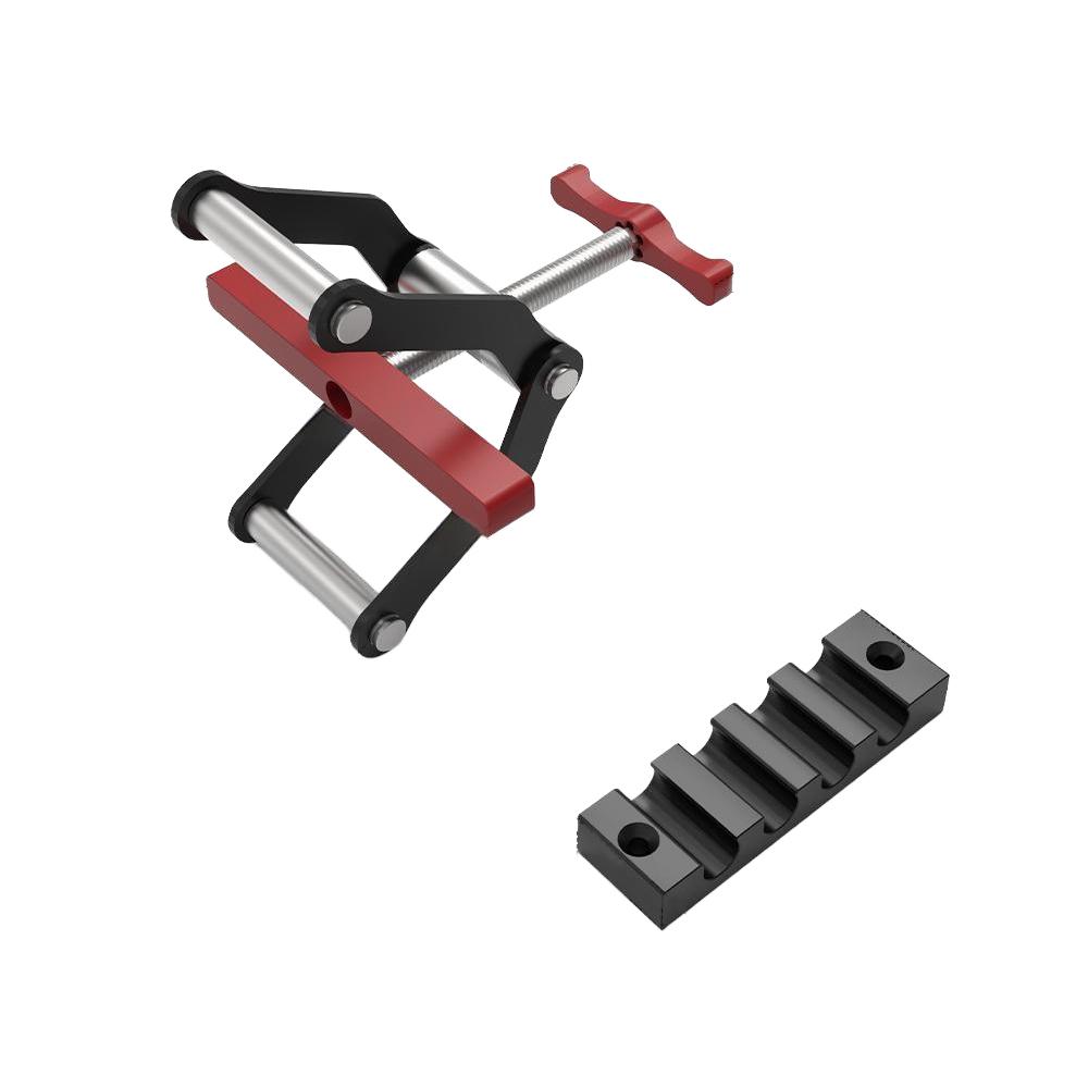 ENJOYWOOD 4-Way Panel Clamp Wood Gluing Clamp Four-Way Pressure Cabinet Clips For Woodworkers Cabinet and Furniture Makers