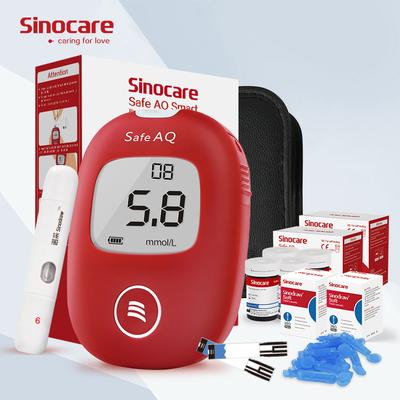 Safe-AQ Smart Blood Glucose Monitor Blood Sugar with 100 Test Strips Diabetes Test Kit In Mmol/L or Mg/dL