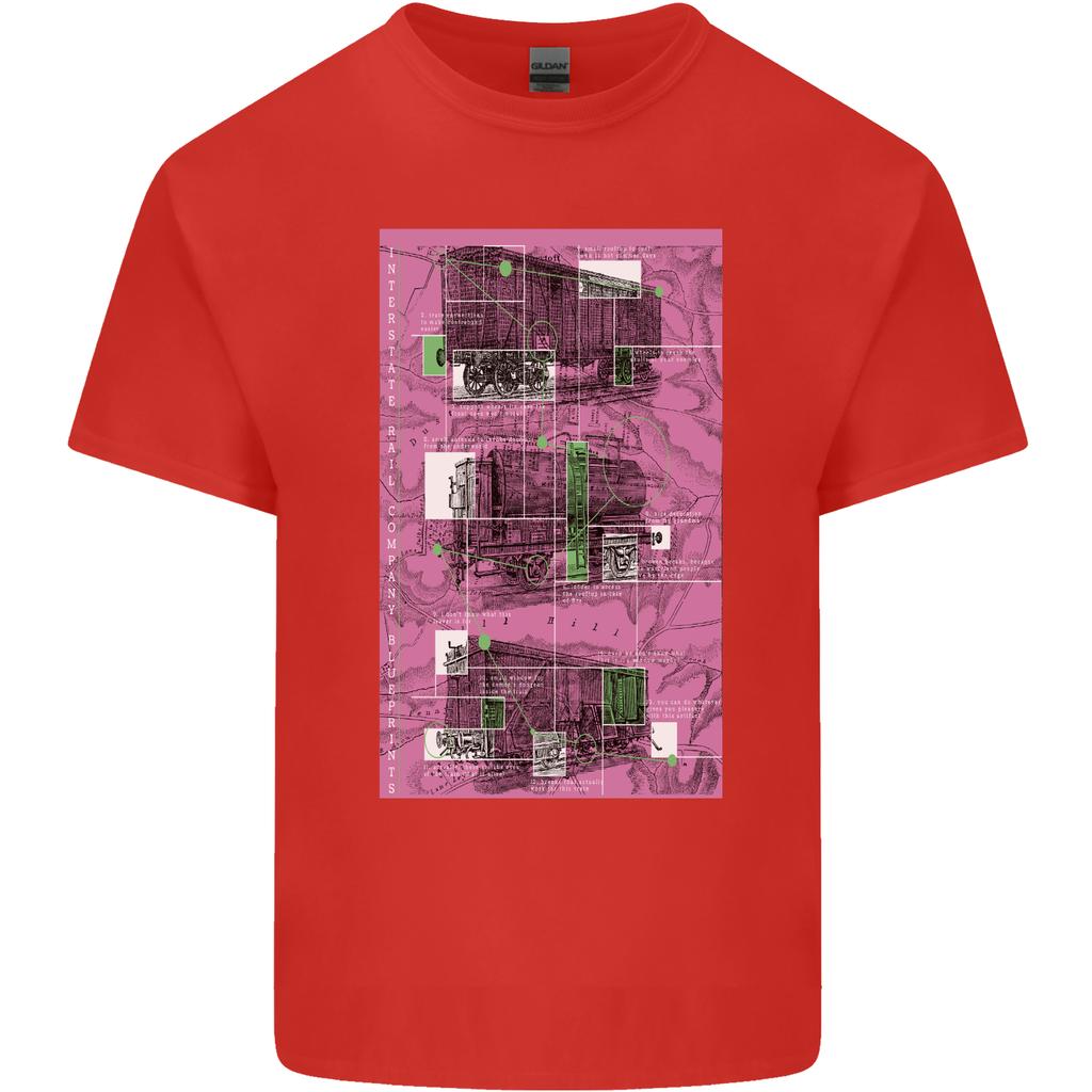 Trains Trainspotting Rail Carriages Unisexs Light Cotton TShirt